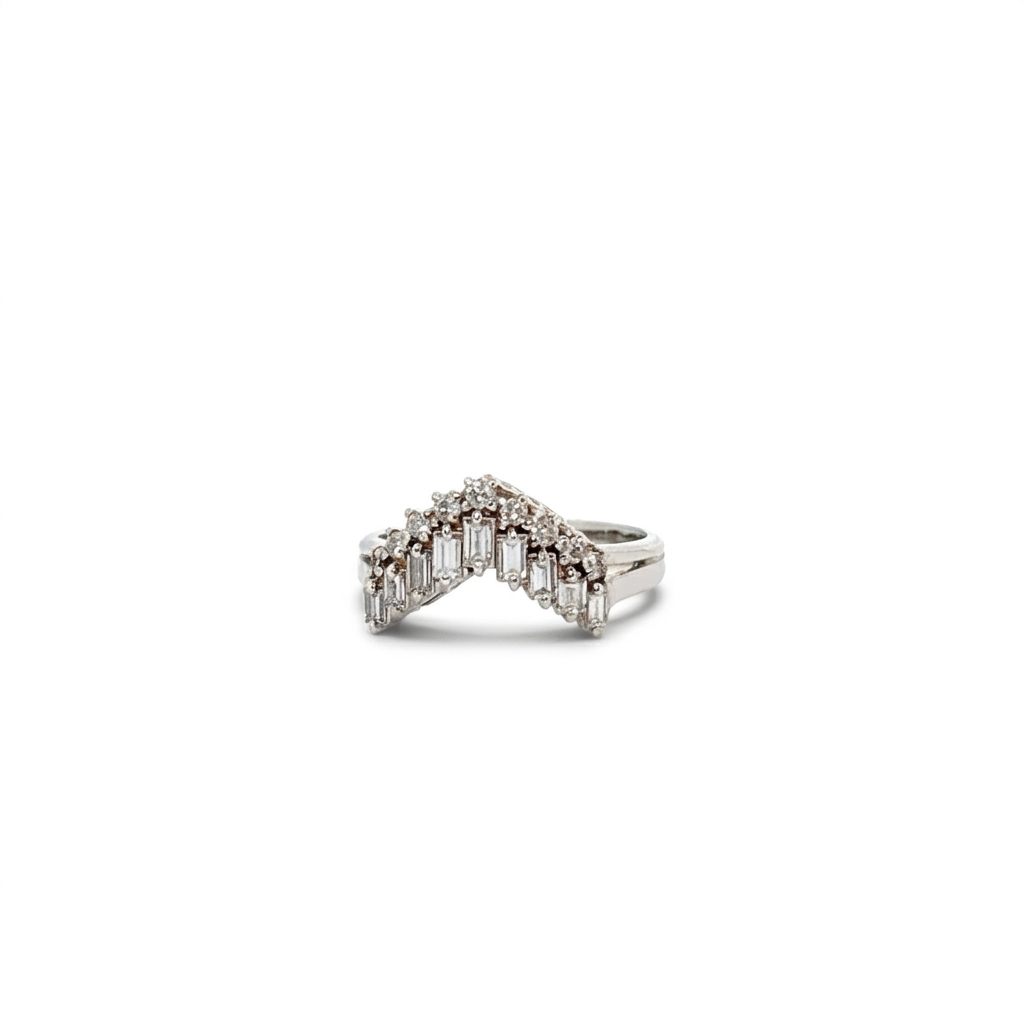 Natural Diamonds (0.51 CTW), Size 5.75, Platinum 900