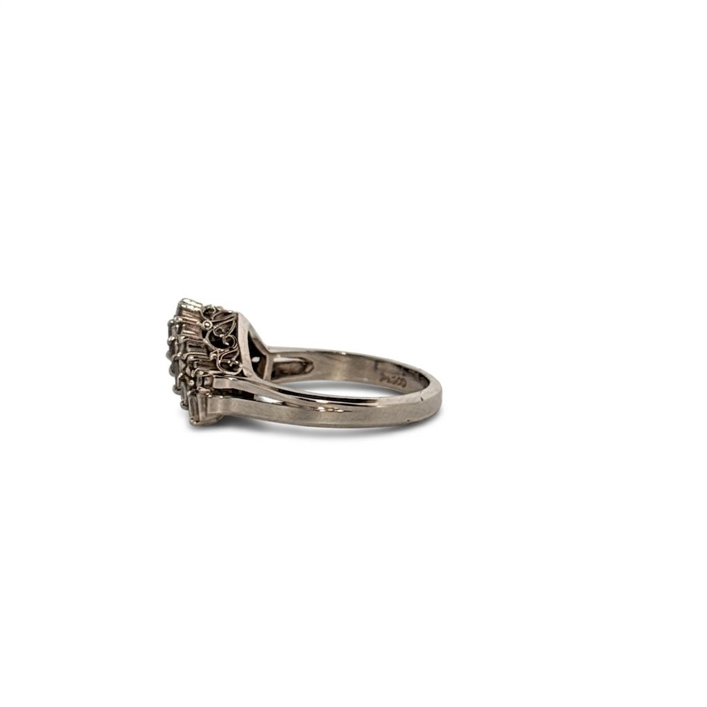 Natural Diamonds (0.51 CTW), Size 5.75, Platinum 900