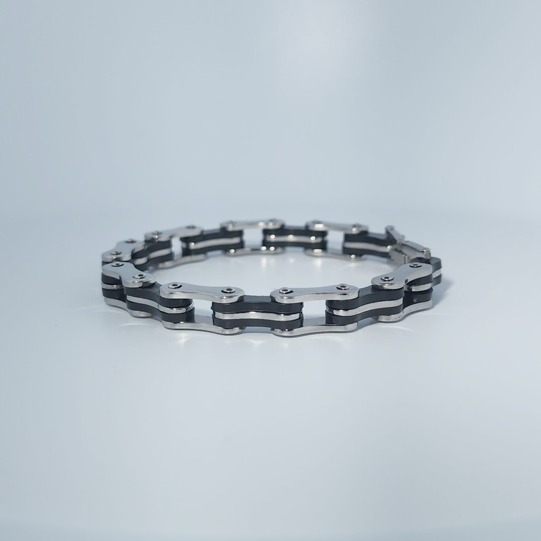 Men's Bracelet, link design, made of Stainless Steel.