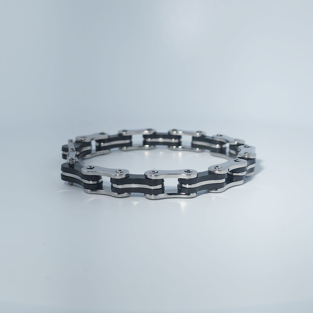 Men's Bracelet, link design, made of Stainless Steel.