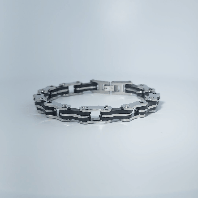 Men's Bracelet, link design, made of Stainless Steel.