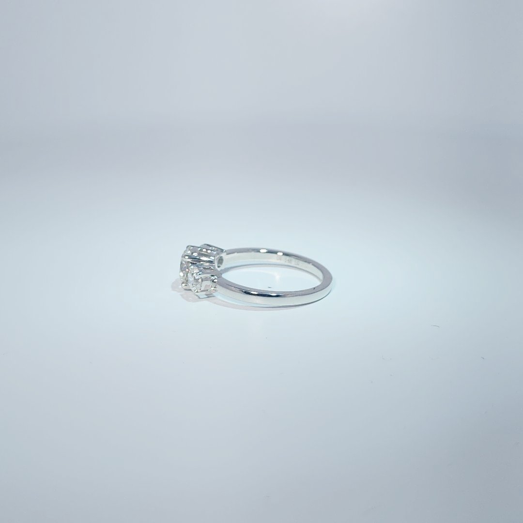 14KW 3 STONE RING 1.59CTTW # NC
