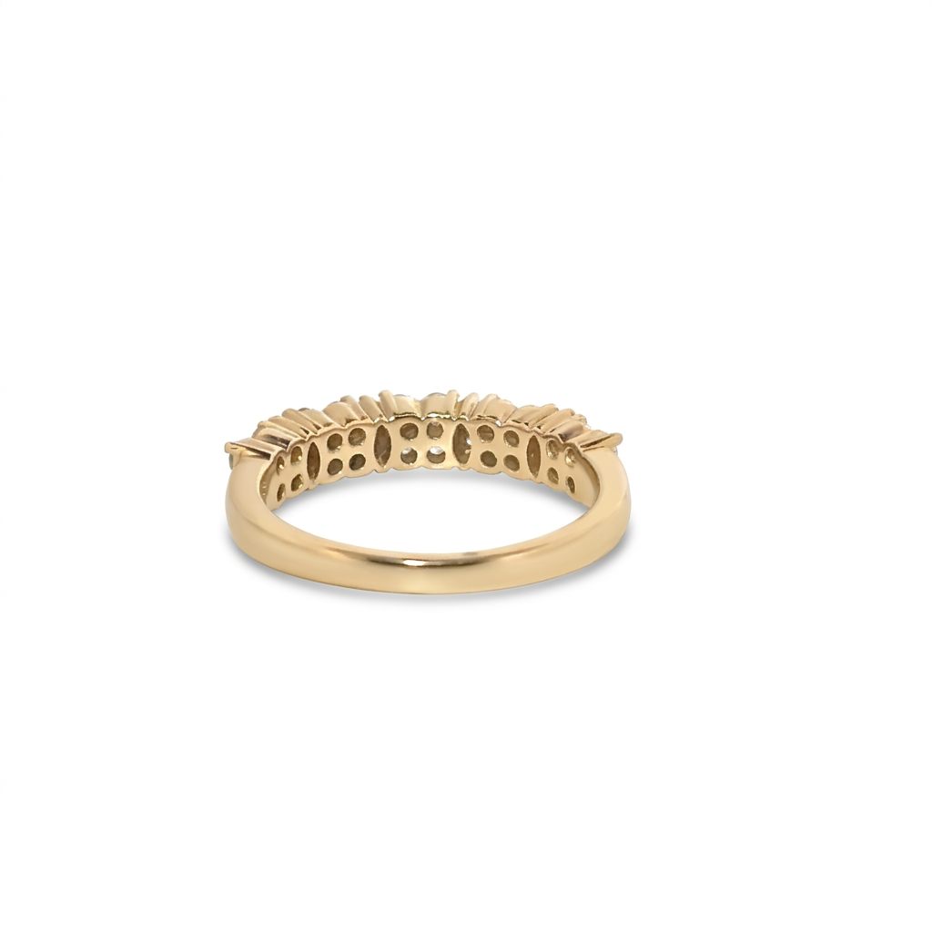 Natural Diamonds (0.50 CTW), Size 7, 10K Yellow Gold