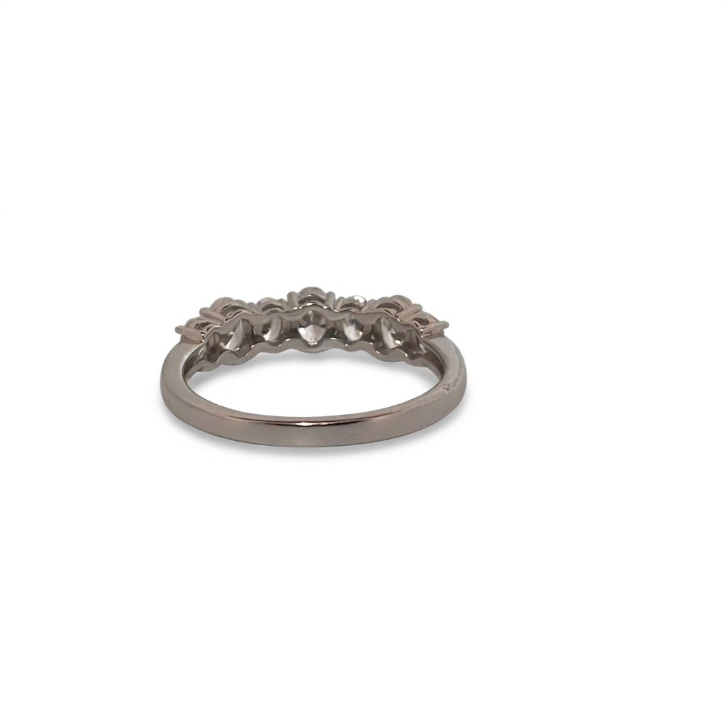 1 CT Lab Grown Diamond Band,  14K White Gold
