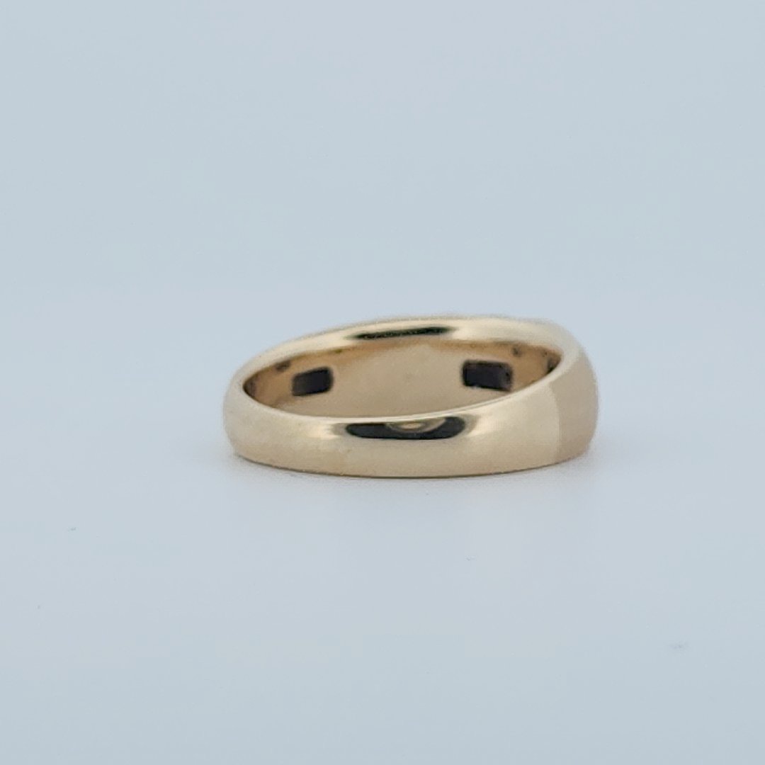 Gents Ring, Natural Diamonds (1/3CTW)G/VS2, 14K Yellow Gold