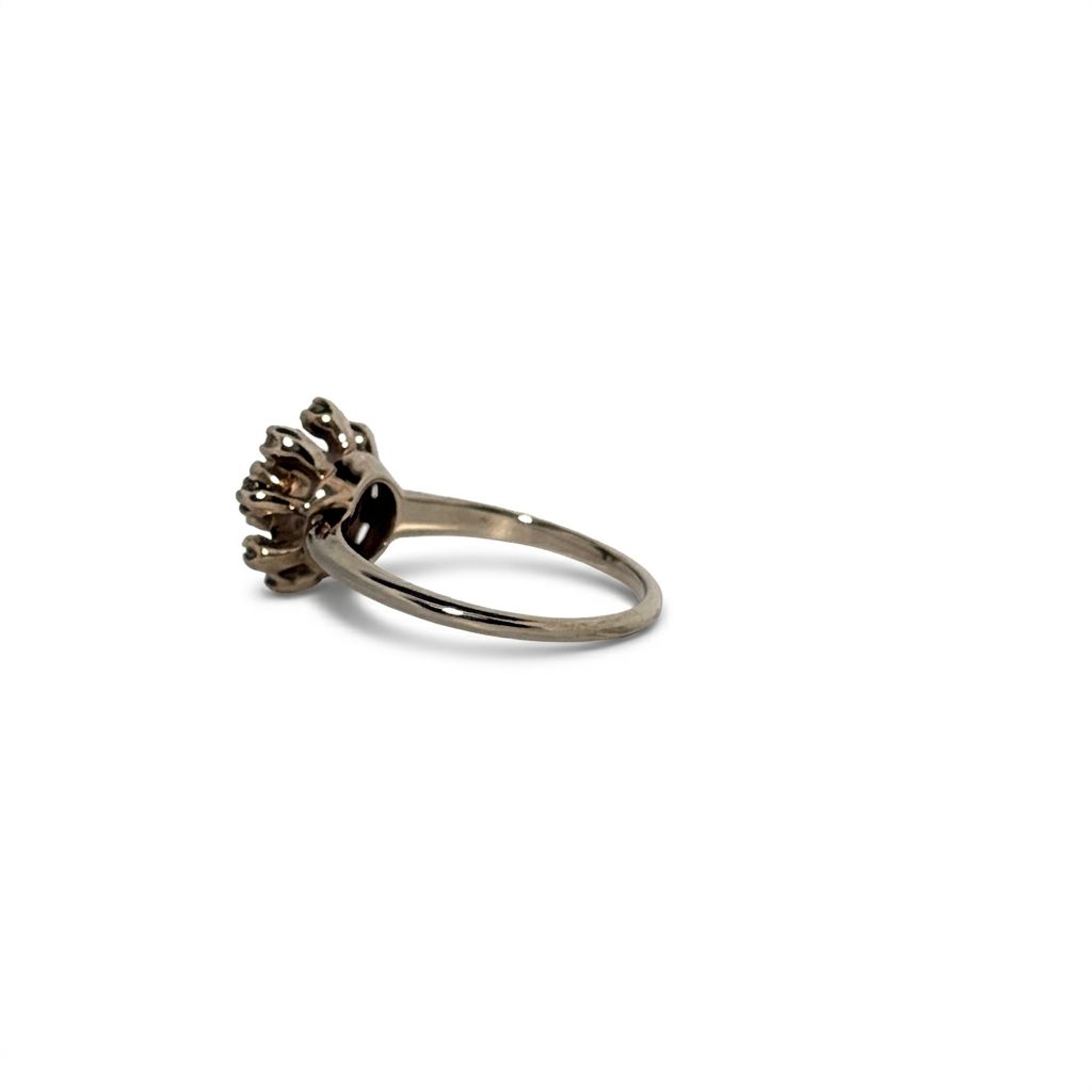 0.35CTW Natural Diamonds with Center 0.20CT,  14K White Gold